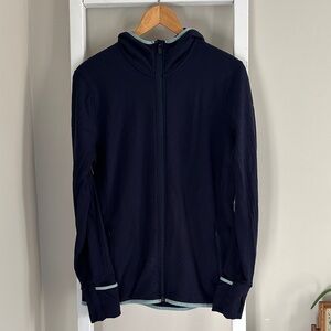 Icebreaker Full Zip Wool Blend Hoodie